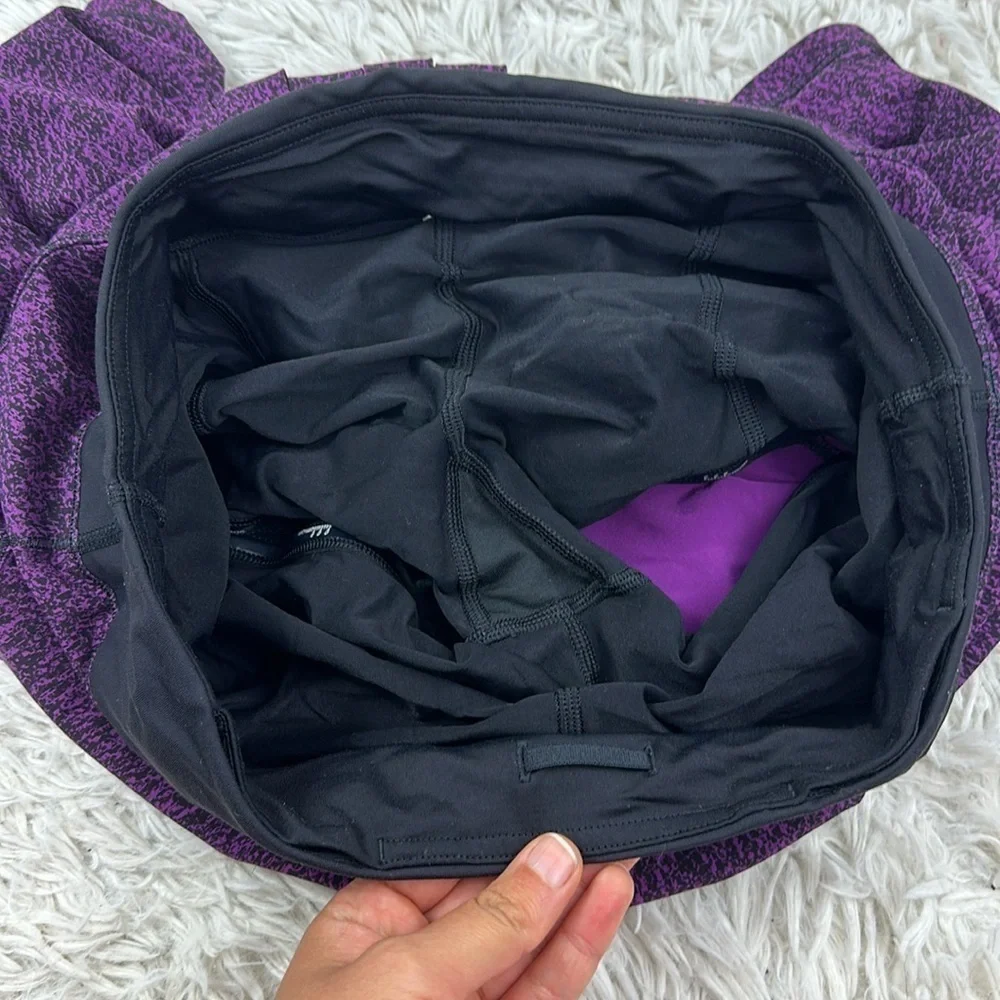 Lululemon Circuit Breaker Skirt Aurora Black and Purple - Picture 4 of 6